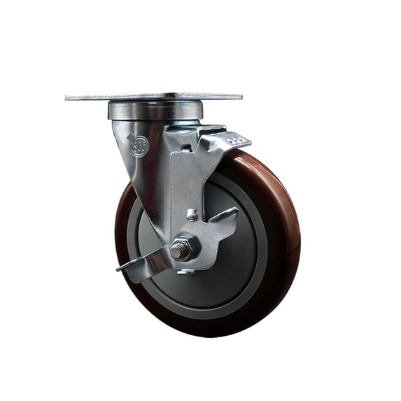 Regency 600CASTERPC4 Replacement Caster with Brake-Service Caster Brand