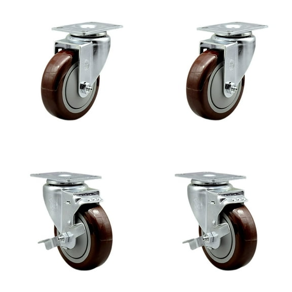 Regency 600CSW415 600CSW415WB U-Boat Replacement Caster Set  Service Caster