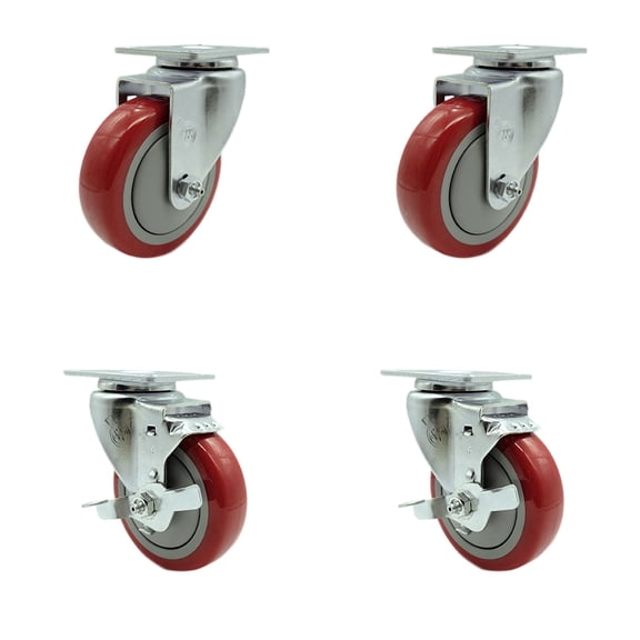 Regency 600CSW415 600CSW415WB U-Boat Replacement Caster Set  Service Caster