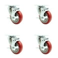 thumbnail image 1 of Regency 600CSW415WB U-Boat Utility Cart Caster Replacement Set - Service Caster, 1 of 2
