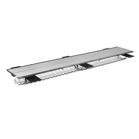 Regency 66" Desk Benching Trough in Chrome with Metal Finish