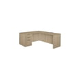 thumbnail image 1 of Regency Legacy 66 x 77 in. L Desk with Single Full Pedestal Drawer Unit- Noble Oak, 1 of 10