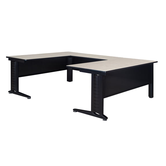 Regency Fusion 72 x 72 in. U Shape Desk Shell- Maple
