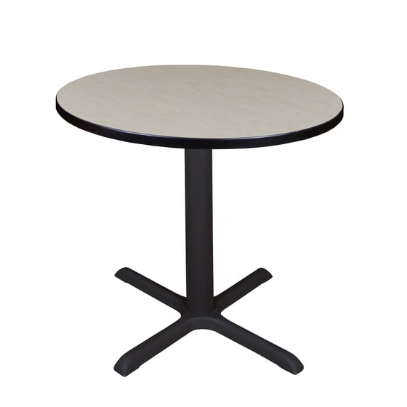 Free Shipping! Regency Cain 30 inch Round Breakroom X-base Table in ...