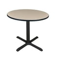 thumbnail image 1 of Regency Cain Medium 36 in. Round X-Base Breakroom Table- Beige, 1 of 3