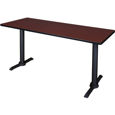 Cain 72" x 24" Training Table- Mahogany, Multiple Colors