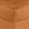 thumbnail image 1 of Regency Club Oxford 600 Thread Count 100% Cotton Solid Sheet Set (Queen, Spice), 1 of 4