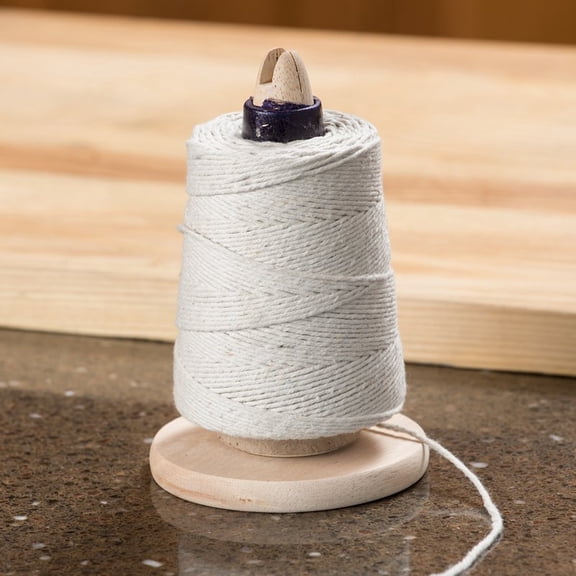 Regency Cooking Butcher's Twine on Handy Dispenser with Cutter for Meat Prep and Trussing Turkey