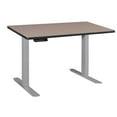 thumbnail image 1 of Regency Esteem 42 in. Office Standing Adjustable Height Desk- Beige Top, Grey Legs, 1 of 11