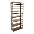 thumbnail image 1 of Regency Flip Flop High Folding Bookcase in Mocha Walnut, 1 of 4