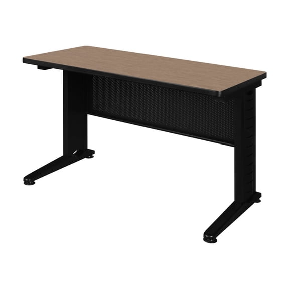 Regency Fusion 42 x 24 in. Seminar Training Table- Noble Oak