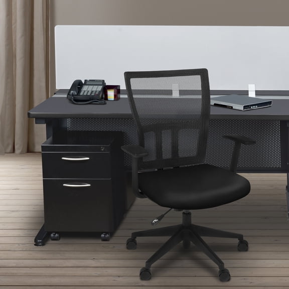 Regency Fusion 48" Computer Desk in Gray