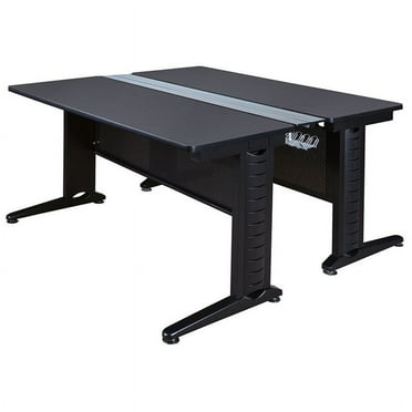 Regency Fusion 66" Computer Desk in Gray