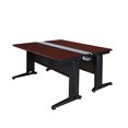 thumbnail image 1 of Regency Fusion 72" x 58" Benching Station- Mahogany, 1 of 8