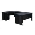 thumbnail image 1 of Regency Fusion 72" Double Pedestal U-Desk with 48" Bridge in Gray, 1 of 6