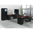 thumbnail image 1 of Regency Fusion 72 x 72 in. L Shape Desk Shell- Mahogany, 1 of 6