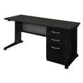 thumbnail image 1 of Regency Fusion 72 x 30 Teachers Desk with Single Pedestal Drawer Unit, 1 of 8
