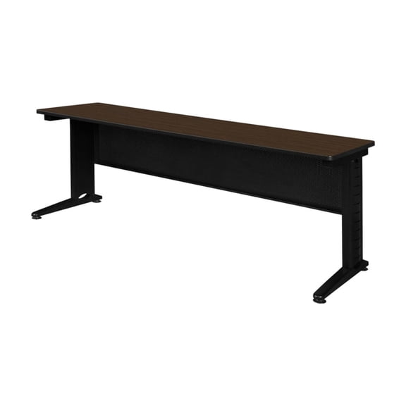 Regency Fusion 84 x 24 in. Seminar Training Table- Neo Walnut