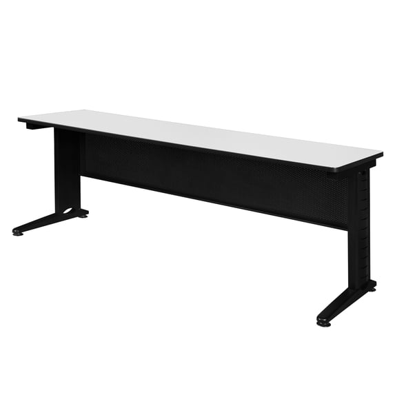 Regency Fusion 84 x 24 in. Seminar Training Table- White