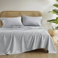 thumbnail image 1 of Regency Heights 144 Thread Count Cotton Full Printed Cotton Sheets in Diamond Grey, 1 of 9