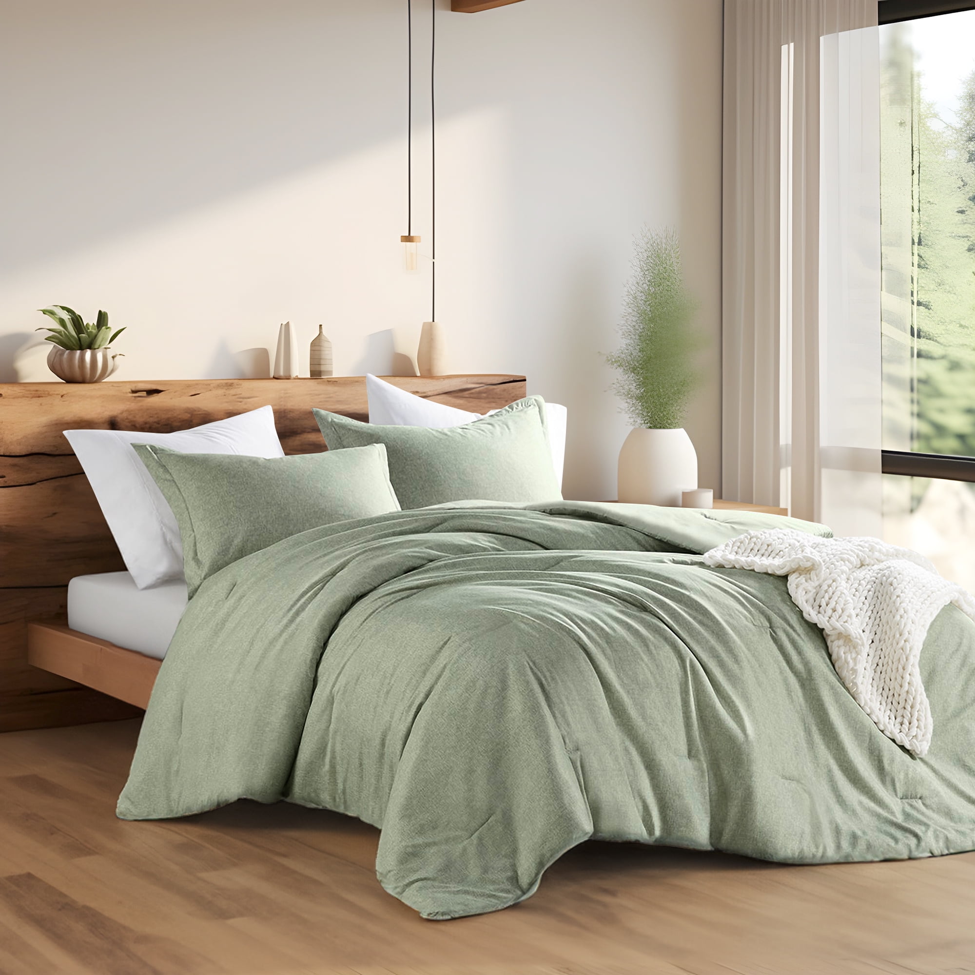 Sage pillow cheap shams