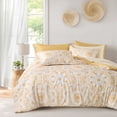thumbnail image 1 of Regency Heights Full Size Comforter Set, 9-Piece Bed in a Bag Full, Yellow Bedding Comforter Set with Comforter, Flat Sheets, Fitted Sheets with Side Pockets, 1 of 8