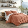 thumbnail image 1 of Regency Heights Comforter Sets Full/Queen, 3 Piece Soft Bedding Sets, Red Comforter Bed Set with Pillow Shams, 1 of 8