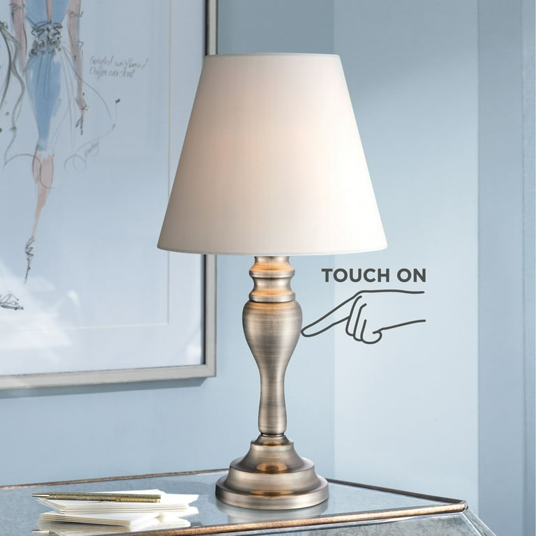 Brass touch hotsell lamps bedside