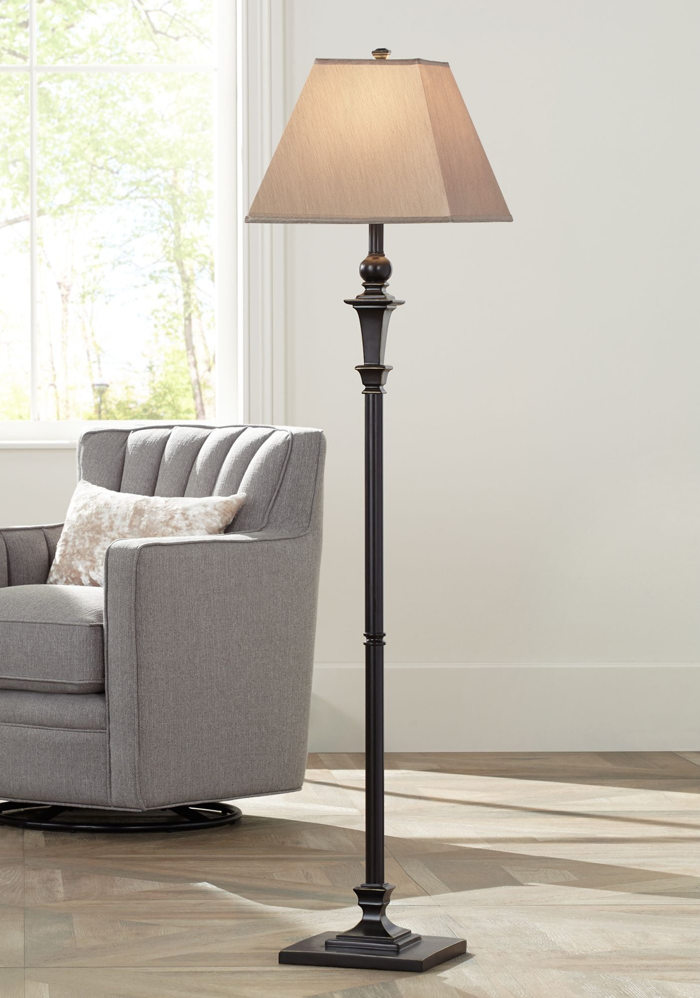 Regency Hill Traditional Floor Lamp 59