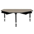 thumbnail image 1 of Regency I-Promise 60" 2 Student Desk with Book Storage- Beige, 1 of 4