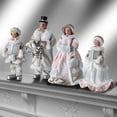 thumbnail image 1 of Regency International 13-16'' Pink Champagne Caroler Family Set/4, 1 of 3