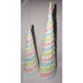 thumbnail image 1 of Regency International 16-20" Candy Stripe Cone Set of 2, Pastel Multi, 1 of 5