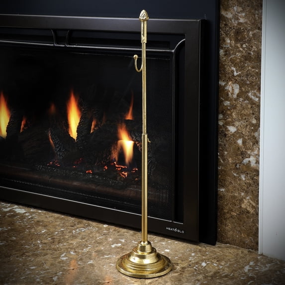 Regency International 18-28" Metal Wreath Stand - Gold - 28