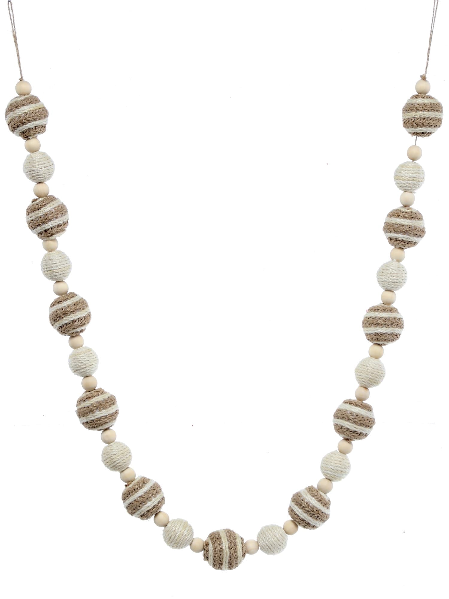 Regency International 60 Inch Beaded Starfish Garland With Tassel - Coastal Home Decor