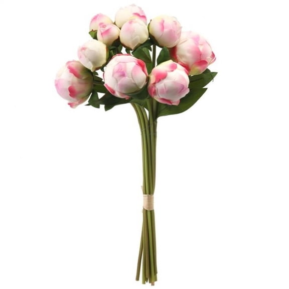 Regency International Just Cut Peony Bud Bundle x10 16", Blush