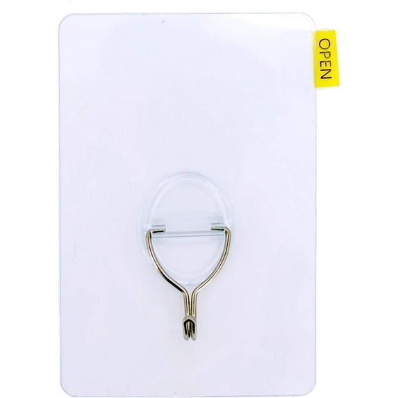 Regency International MT20127A Magic SELF Adhesive Wreath Hanger 5inch, Clear