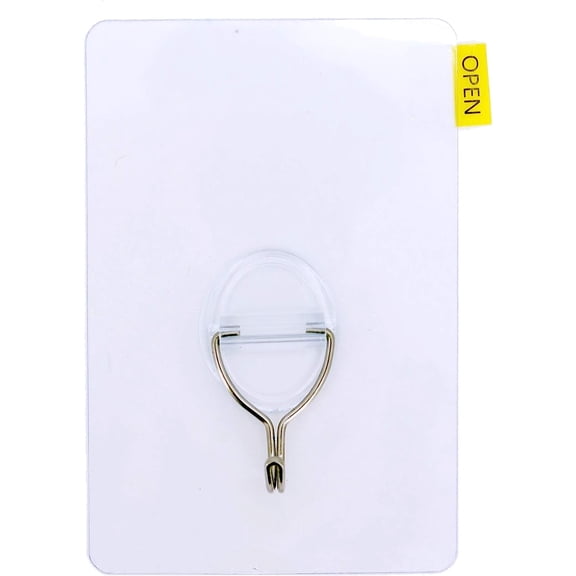 Regency International MT20127A Magic SELF Adhesive Wreath Hanger 5inch, Clear
