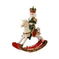 thumbnail image 1 of Regency International Royal Jeweled Nutcracker Rocking Horse Figurine, 20 inches, 1 of 1