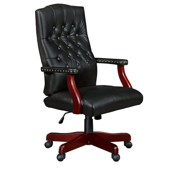Regency Ivy League Swivel Chair- Black