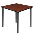 thumbnail image 1 of Regency Kee 30" Square Folding Breakroom Table- Cherry/ Black, 1 of 7
