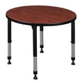 thumbnail image 1 of Regency 30 in.Round Height Adjustable Classroom Activity Table- Cherry, 1 of 5