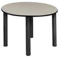 thumbnail image 1 of Regency Kee 36" Round Slim Table - Maple/ Black, 1 of 3
