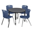 thumbnail image 1 of Regency Kee 42" Round Height Adjust Table,Grey,4 TB42RNDGYAPBK40NV, 1 of 6