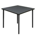 thumbnail image 1 of Regency Kee 42 in. Medium Square Breakroom Table- Grey Top, Black Folding Legs, 1 of 7