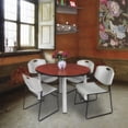 thumbnail image 1 of Regency Kee 48" Round Breakroom Table,Cherry/ Ch TB48RNDCHBPCM44GY, 1 of 6