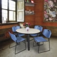 thumbnail image 1 of Kee Round Table & Chair Set, Wood, Metal, Polypropylene Top, Maple, 1 of 6