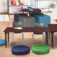 thumbnail image 1 of Regency Kee 66 x 24 in. Adjustable Classroom Table- Mahogany & 2 Andy 12 in. Stack Chairs- Black, 1 of 7