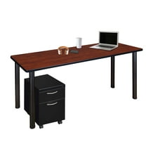 Regency Kee 66 x 24 in. Mobile Desk with Storage