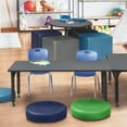 thumbnail image 1 of Regency Kee 66 x 30 in. Adjustable Classroom Table- Grey & 2 Andy 12 in. Stack Chairs- Blue, 1 of 7