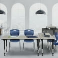 thumbnail image 1 of Regency Kee 72" x 24" Height Adjust Table,Maple MT7224PLAPBK40NV, 1 of 7